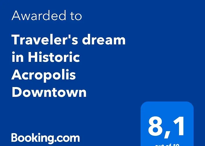 Traveler\'S Dream In Historic Acropolis Downtown